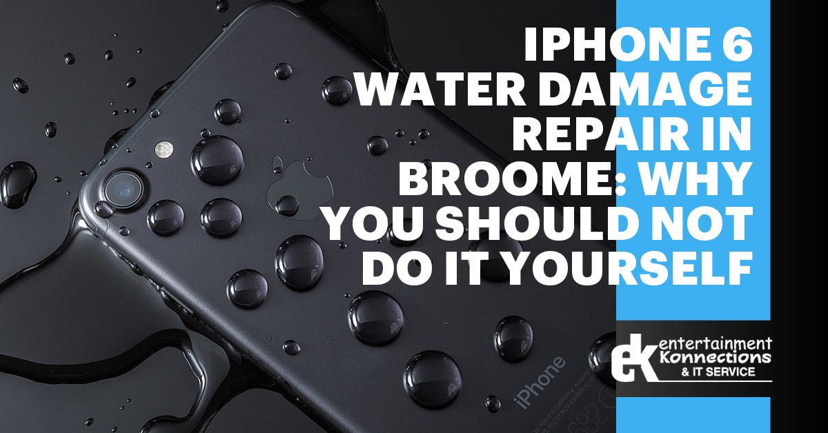 iPhone 6 Water Damage Repair in Broome: Why You Should Not Do it Yourself